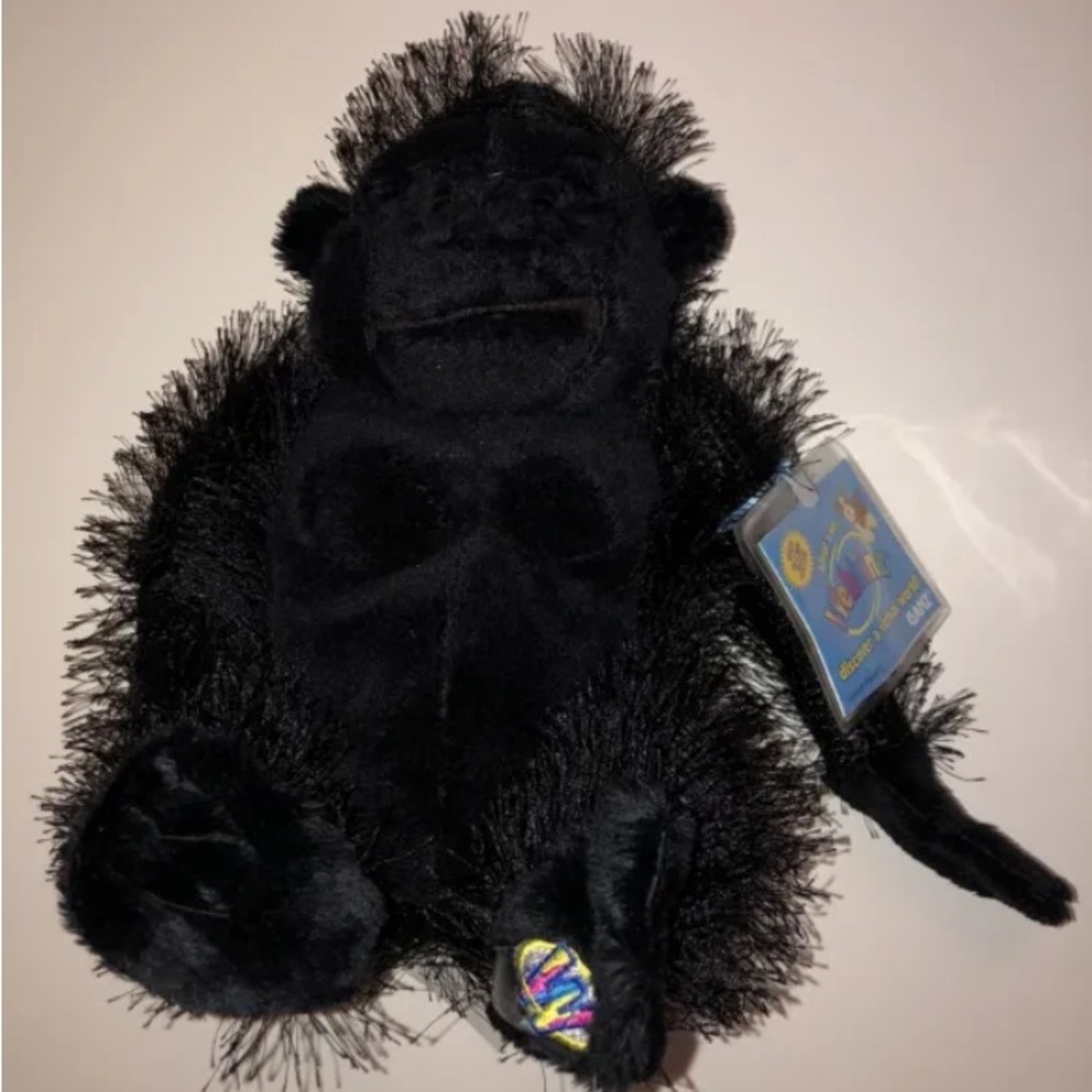New With Sealed Unused Code Webkinz Gorilla Retired Ganz Plush Toy Animal